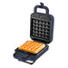 3-in-1 Nonstick Mini Waffle Breakfast Maker (Blue Gray)