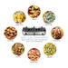 Z 7.5Qt. Triple Slow Cooker Buffet with Individual Lid Rests
