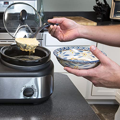 Z 7.5Qt. Triple Slow Cooker Buffet with Individual Lid Rests