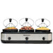 Z 7.5Qt. Triple Slow Cooker Buffet with Individual Lid Rests