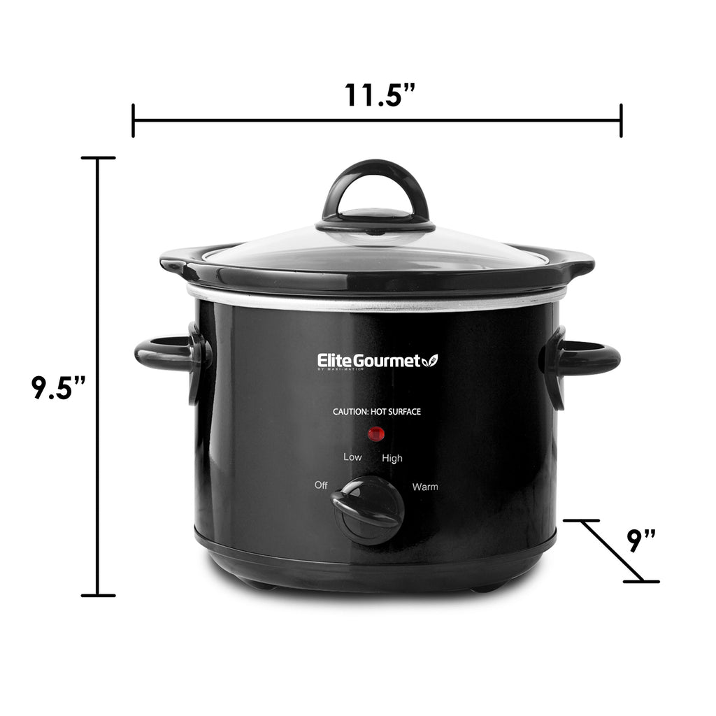 11.5" width x 9.5" height x 9" depth