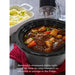 Removable stoneware slides right out of the base for easy transport to the table or storage in the fridge. Stoneware pot with tasteful curry.