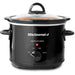 3Qt. Oval Slow Cooker with Glass Lid