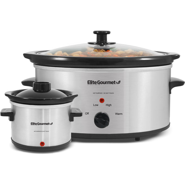 5Qt. Slow Cooker with 0.75Qt Mini Dipper