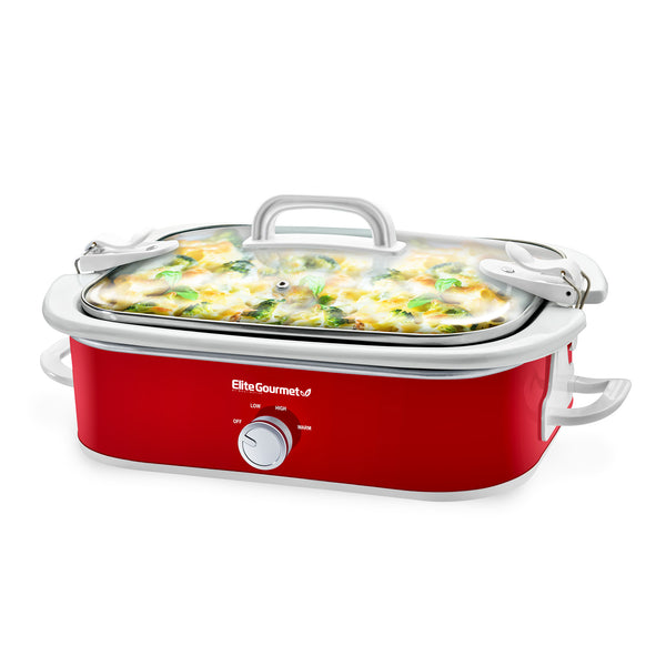 3.5Qt. Slow Cooker with Locking Lid