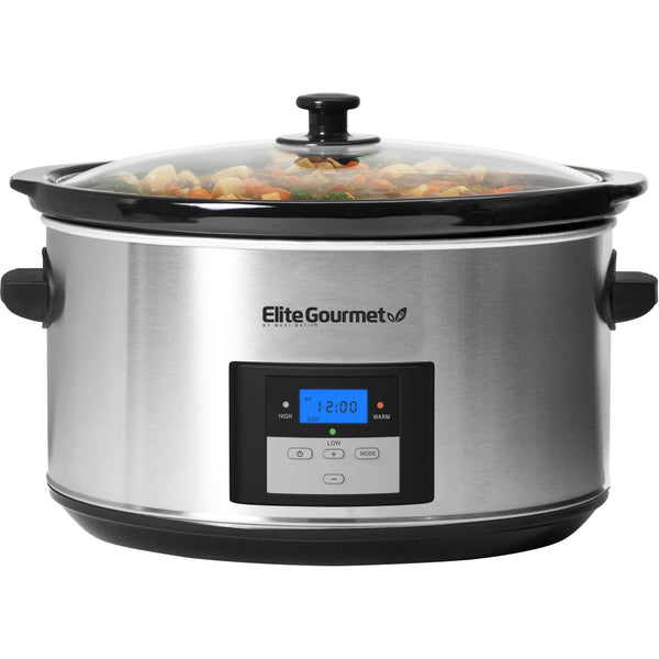 8.5 Qt. Programmable Stainless Steel Slow Cooker