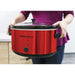 Carry the slow cooker to transport.