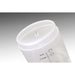 Underside of measuring cup with piercing pin.